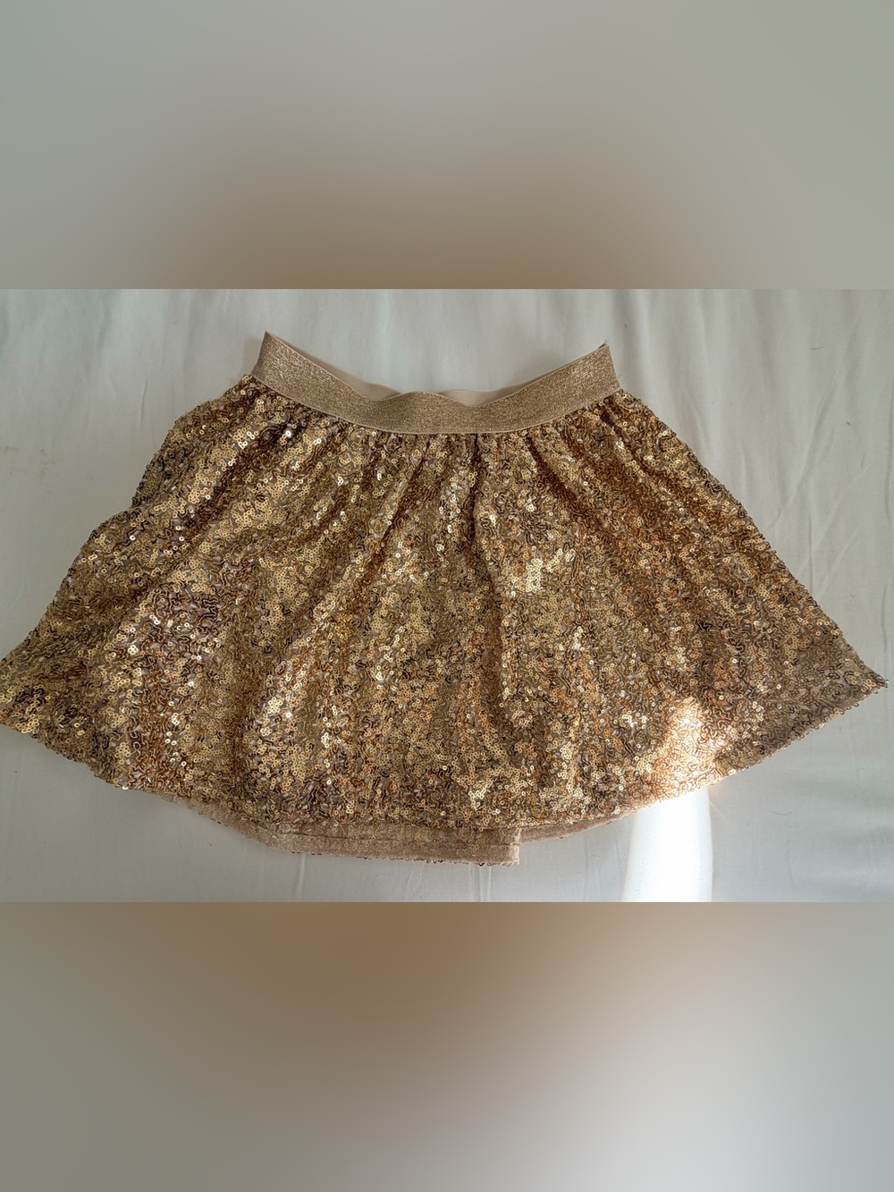 Cat&jack girl’s skirt gold